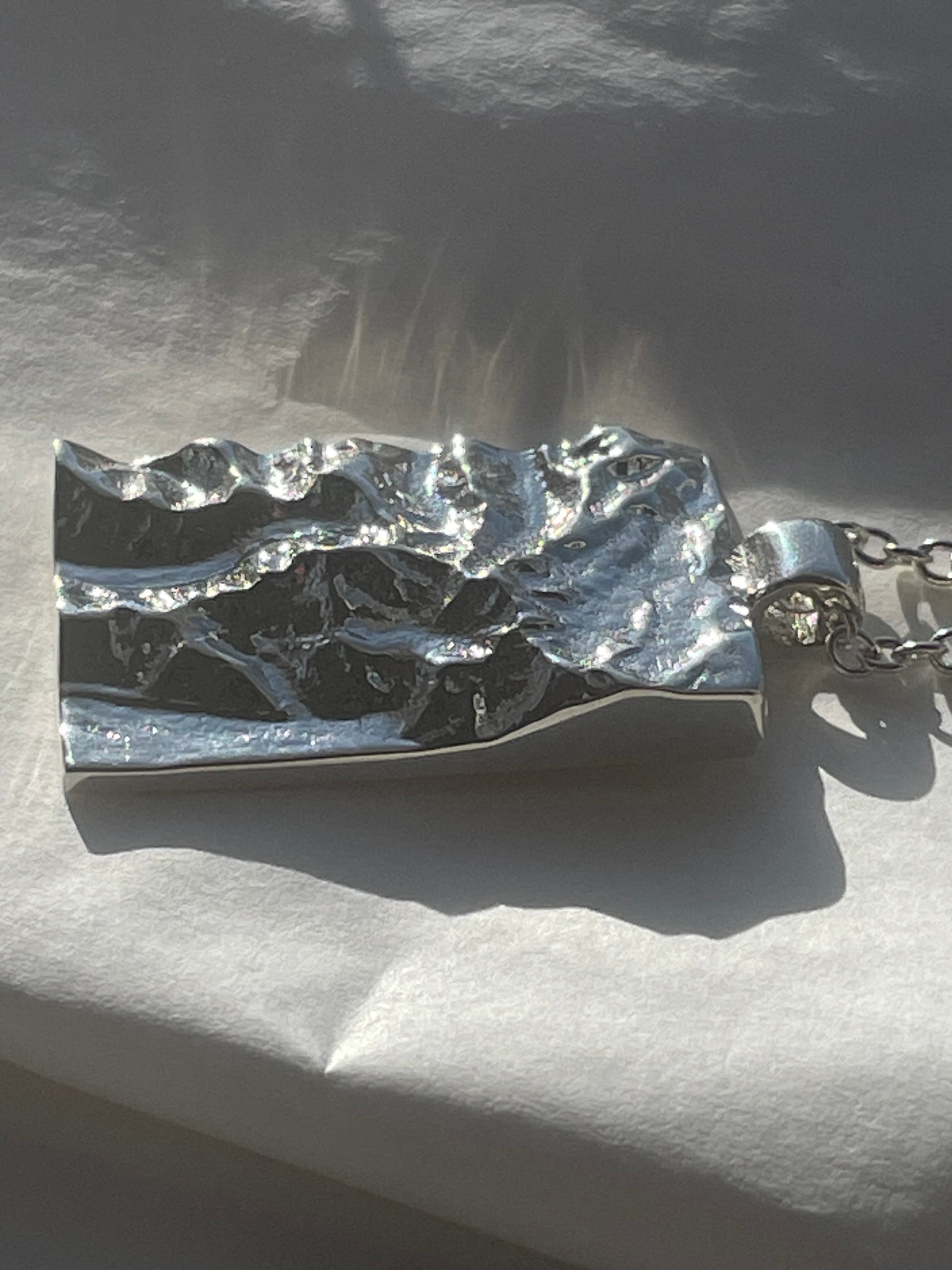 The Aoraki Maunga Pendant, a signature piece from the Wairua Jewellery collection